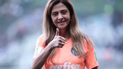 SP – Sao Paulo – 26/03/2022 – PAULISTA 2022, PALMEIRAS X BRAGANTINO – Leila Pereira presidente do Palmeiras antes da partida contra o Bragantino no estadio Arena Allianz Parque pelo campeonato Paulista 2022. Foto: Ettore Chiereguini/AGIF