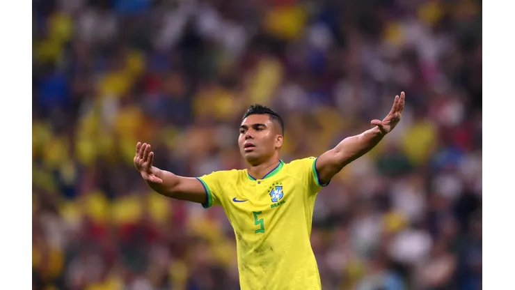 Photo by Laurence Griffiths/Getty Images - Casemiro garante Brasil nas oitavas da Copa