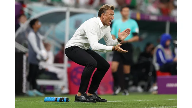 Michael Steele/ Getty Images- Hervé Renard, técnico da Arábia Saudita