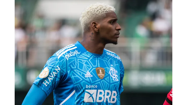 Robson Mafra/AGIF- Hugo Souz, goleiro do Flamengo