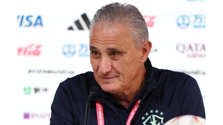 Mohamed Farag/ Getty Images- Tite, técnico da Seleção