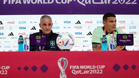 Foto: (Mohamed Farag/Getty Images) – Thiago Silva será o capitão da Seleção Brasileira na Copa do Mundo
