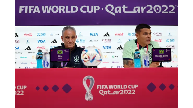 Foto: (Mohamed Farag/Getty Images) - Thiago Silva será o capitão da Seleção Brasileira na Copa do Mundo