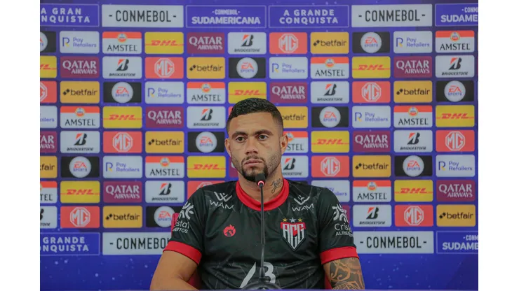 Foto: (Bruno Corsino/ACG) - Wellington Rato foi um dos destaques do Atlético-GO em 2022 e está na mira do São Paulo