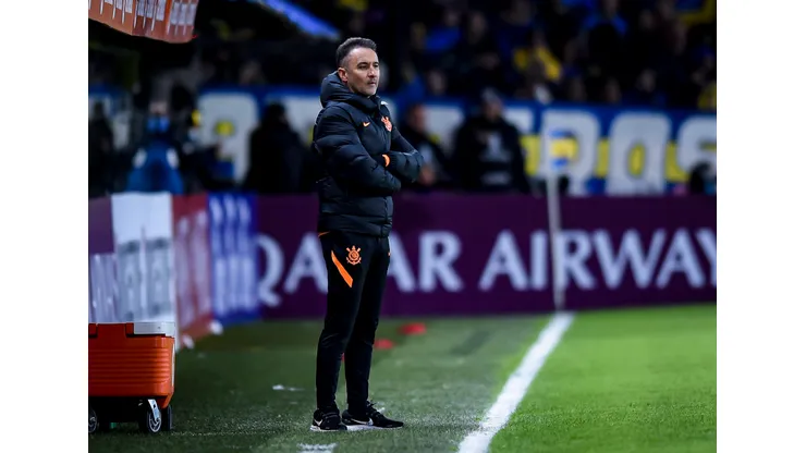 Marcelo Endelli/ Getty Images- Vítor Pereira, ex-técnico do Corinthians