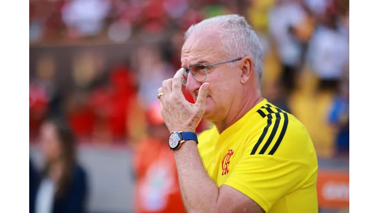 Hector Vivas/ Getty Images- Dorival Júnior, técnico do Flamengo