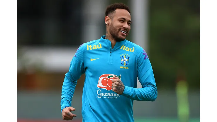 Buda Mendes/ Getty Images- Neymar Jr., atacante do PSG e da Seleção