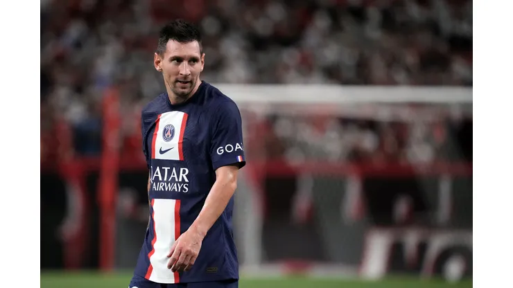 Koji Watanabe/ Getty Images- Messi, atacante do PSG