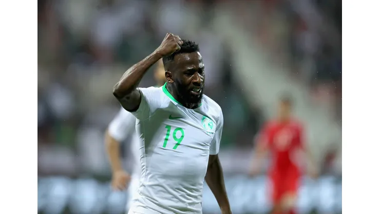 Francois Nel/ Getty Images- Fahad Al-Muwallad, atacante da Arábia Saudita