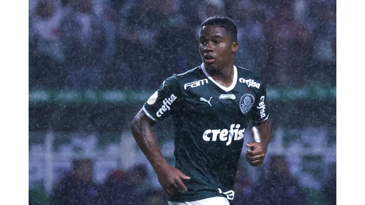 Marcello Zambrana/AGIF- Endrick, atacante do Palmeiras