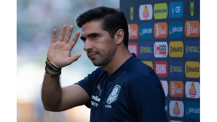 MT - Cuiaba - 06/11/2022 - BRASILEIRO A 2022, CUIABA X PALMEIRAS - Abel Ferreira tecnico do Palmeiras durante partida contra o Cuiaba no estadio Arena Pantanal pelo campeonato Brasileiro A 2022. Foto: Gil Gomes/AGIF