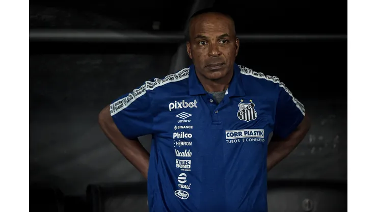 Thiago Ribeiro/AGIF- Orlando Ribeiro, técnico do Santos