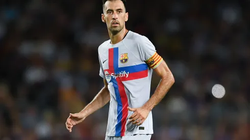 David Ramos/ Getty Images- Sergio Busquets, meia do Barcelona