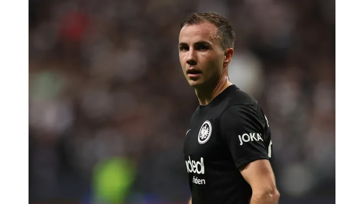 Alex Grimm/ Getty Images- Mario Gotze, meio-campista do Eintracht Frankfurt