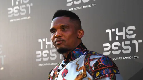 Claudio Villa/ Getty Images- Samuel Eto'o, presidente da Federação Camaronesa