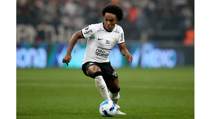 Alexandre Schneider/ Getty Images- Willian, em sua passagem pelo Corinthians