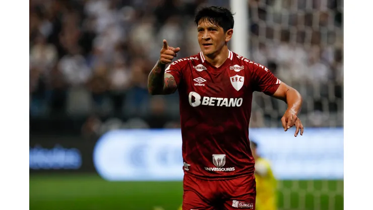 Ricardo Moreira/ Getty Images- Germán Cano, atacante do Fluminense