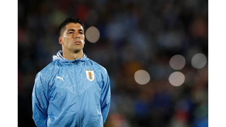 Pool/ Getty Images- Suárez, atacante do Uruguai