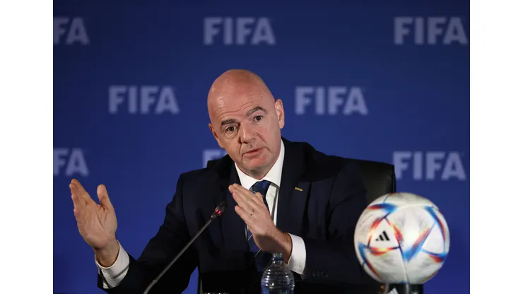 Robert Cianflone/ Getty Images- Gianni Infatino, presidente da Fifa