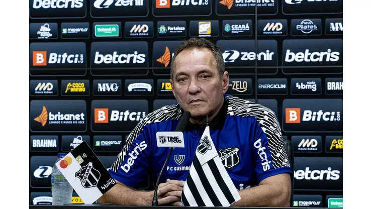 Foto: (Marcelo Vidal/CearaSC.com) - PC Gusmão concedeu entrevista coletiva no Ceará nesta quinta (3)
