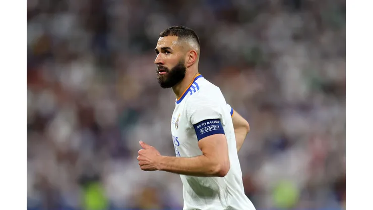 Catherine Ivill/ Getty Images- Karim Benzema, atacante do Real Madrid