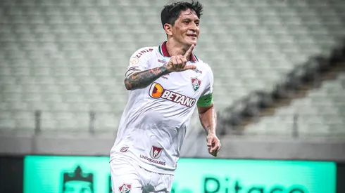 Foto: (Lucas Emanuel/AGIF) – Germán Cano entrou para a história do Brasileirão pelo Fluminense nesta temporada