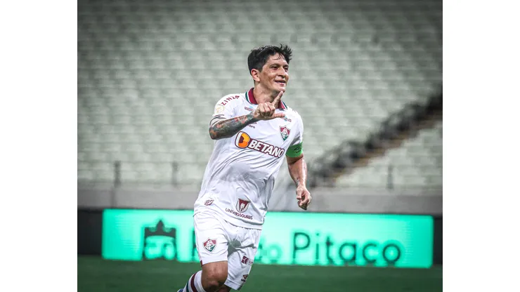 Foto: (Lucas Emanuel/AGIF) - Germán Cano entrou para a história do Brasileirão pelo Fluminense nesta temporada
