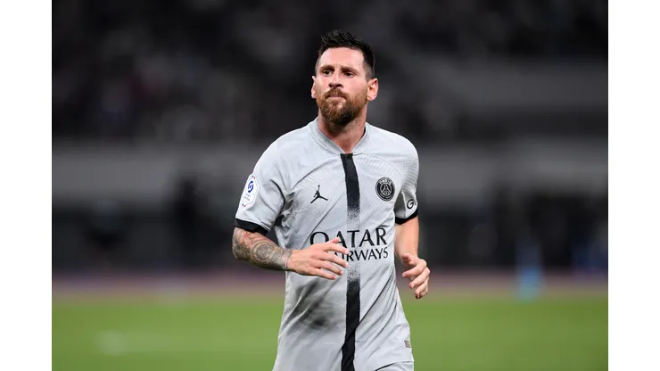 Masashi Hara/ Getty Images- Messi, atacante do PSG