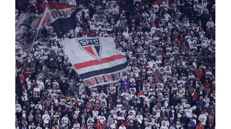 Alexandre Schneider/ Getty Images- Torcida do São Paulo no Morumbi