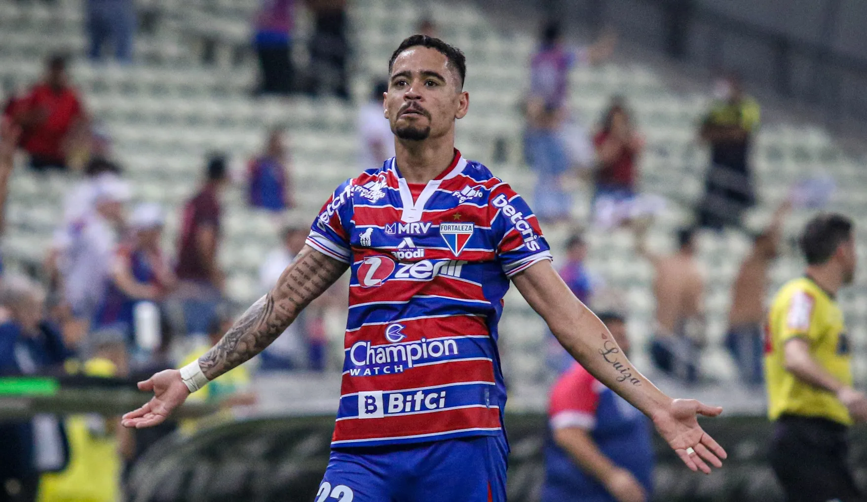 Foto: (Lucas Emanuel/AGIF) - Yago Pikachu está de volta ao Fortaleza depois de cinco meses no Japão