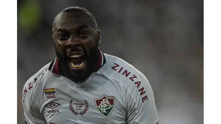 Foto: Thiago Ribeiro/AGIF - Manoel celebra fase artilheira no Fluminense