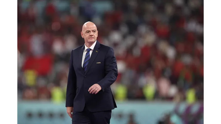 Richard Heathcote/ Getty Images- Gianni Infantino, presidente da Fifa