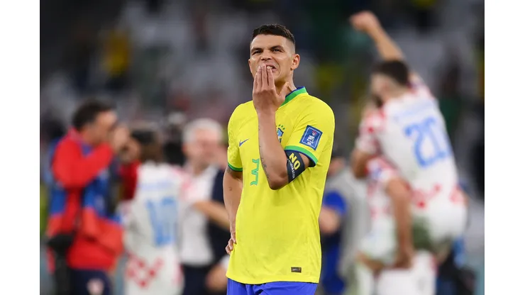 Laurence Griffiths/ Geetty Images- Thiago Silva, zagueiro do Chelsea