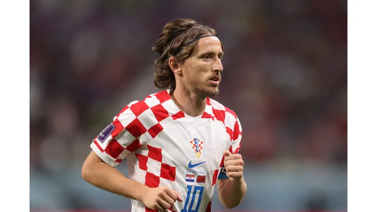 Alex Pantling/Getty Images- Luka Modric, meia do Real Madrid
