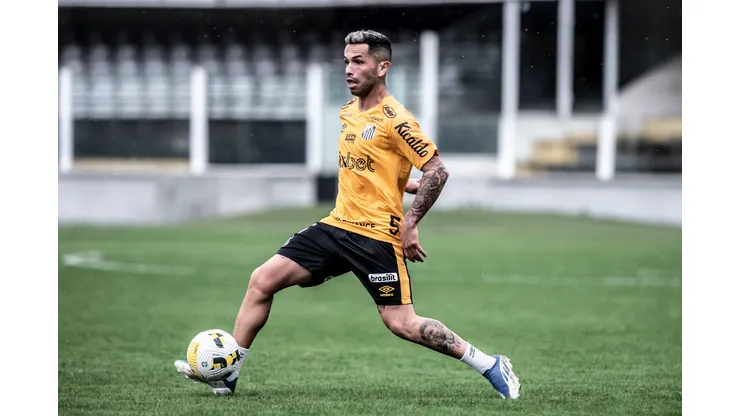Foto: Ivan Storti/Santos FC - Tatuagem de Carabajal chama a atenção no Santos