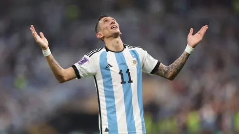 Foto: (Catherine Ivill/Getty Images) – Di María provou que estava confiante para a final da Copa do Mundo