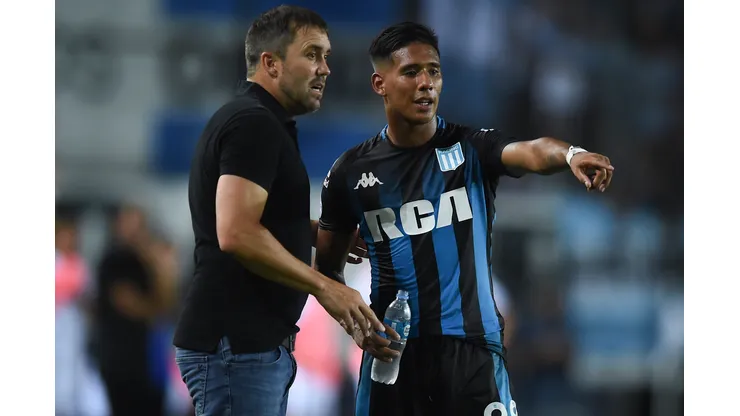 Foto: (Marcelo Endelli/Getty Images) - Zaracho foi treinado por Eduardo Coudet no Racing antes de ser contratado pelo Atlético