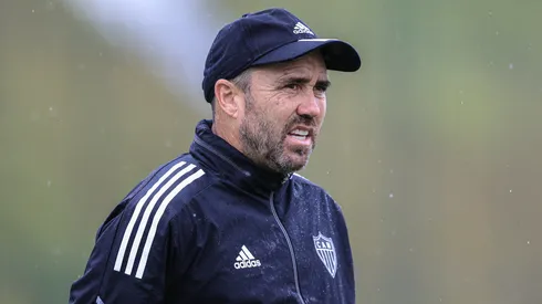 Foto: Pedro Souza / Atlético – Coudet se encanta com atacante do Atlético-MG