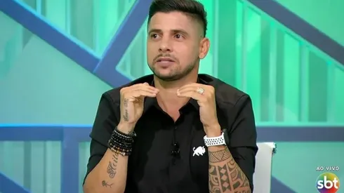 Foto: Reprodução/SBT – Cicinho provoca Flamengo e agita web