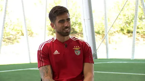 Reprodução/ Youtube- Rodrigo Pinho, atacante do Benfica