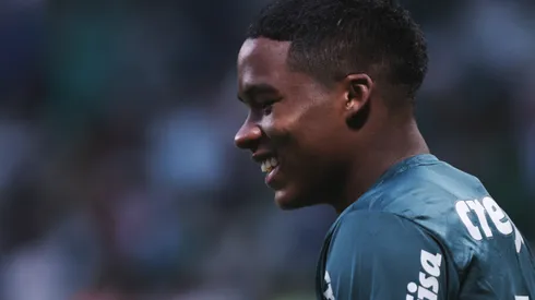 Ettore Chiereguini/AGIF- Endrick, atacante do Palmeiras