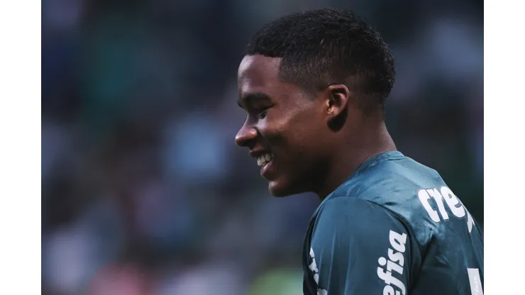 Ettore Chiereguini/AGIF- Endrick, atacante do Palmeiras