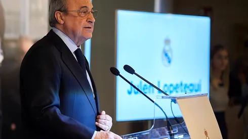Quality Sport Images/ Getty Images- Florentino Pérez, presidente do Real Madrid