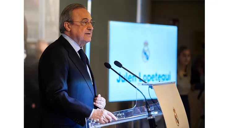 Quality Sport Images/ Getty Images- Florentino Pérez, presidente do Real Madrid