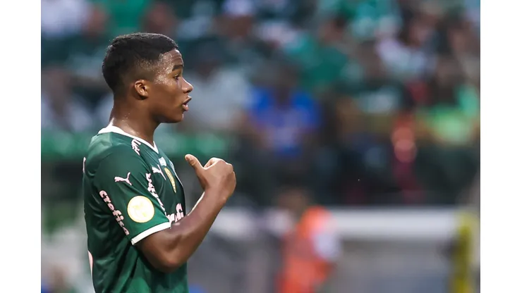 Marcello Zambrana/AGIF- Endrick, atacante do Palmeiras