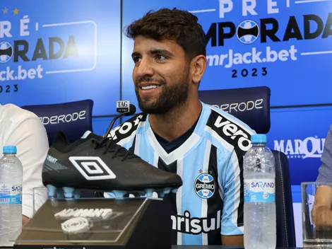 “Eu entendi que era…”; Pepê chuta o mistério para longe e revela porque fechou com Grêmio