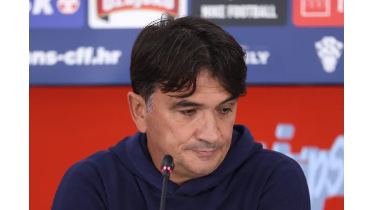 Photo by Alex Pantling/Getty Images - Zlatko Dalic pode ter desfalque na Croácia para disputa do 3º lugar