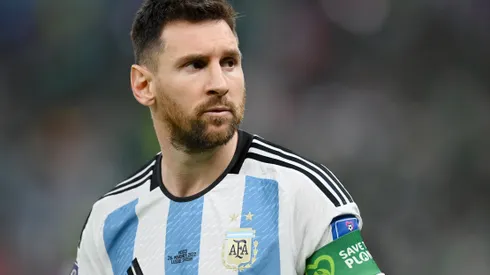 (Photo by Dan Mullan/Getty Images)- Messi