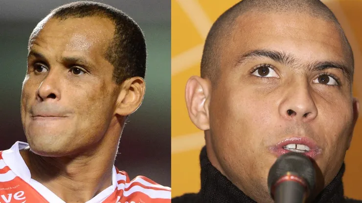 Foto: Mauro Horita/AGIF e Andreas Rentz/Getty Images)- Rivaldo e Ronaldo