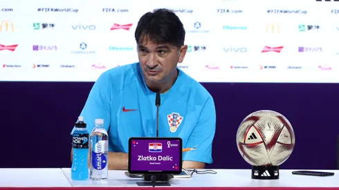 Foto: (Robert Cianflone/Getty Images) – Zlakto Dalic, técnico da Croácia, não gostou da arbitragem da semifinal da Copa do Mundo